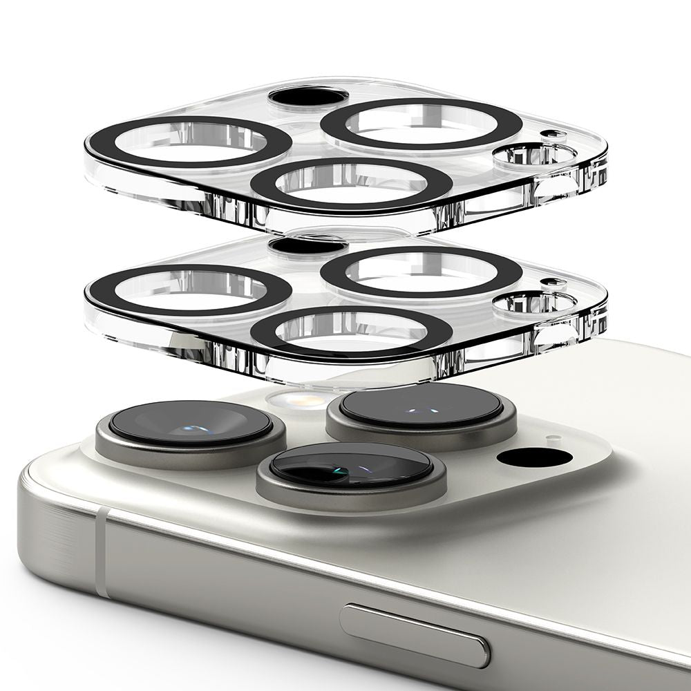 OCHRANNÉ TVRDENÉ SKLO PRE ŠOŠOVKU FOTOAPARÁTU RINGKE CAMERA PROTECTOR 2-PACK IPHONE 16 PRO / 16 PRO MAX CLEAR