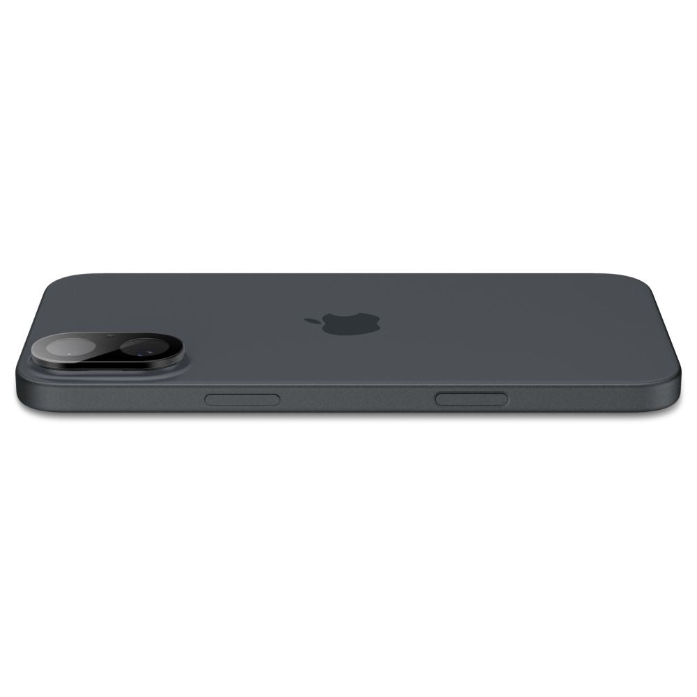 OCHRANNÉ TVRDENÉ SKLO PRE ŠOŠOVKU FOTOAPARÁTU SPIGEN OPTIK GLAS.TR CAMERA PROTECTOR 2-PACK IPHONE 16 / 16 PLUS BLACK