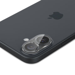 OCHRANNÉ TVRDENÉ SKLO PRE ŠOŠOVKU FOTOAPARÁTU SPIGEN OPTIK GLAS.TR CAMERA PROTECTOR 2-PACK IPHONE 16 / 16 PLUS CRYSTAL CLEAR
