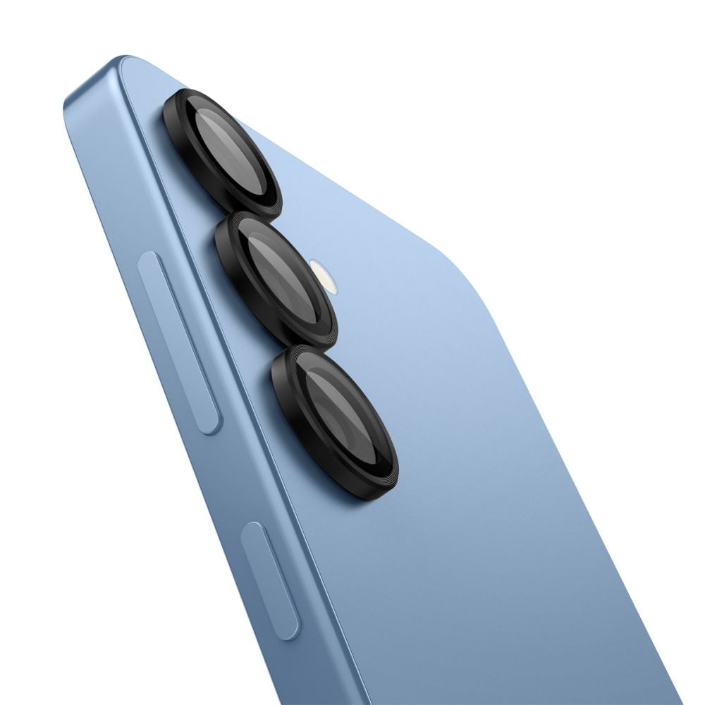 OCHRANNÉ TVRDENÉ SKLO PRE ŠOŠOVKU FOTOAPARÁTU SPIGEN OPTIK PRO GLAS.TR ”EZ FIT” CAMERA PROTECTOR 2-PACK GALAXY S25 BLACK