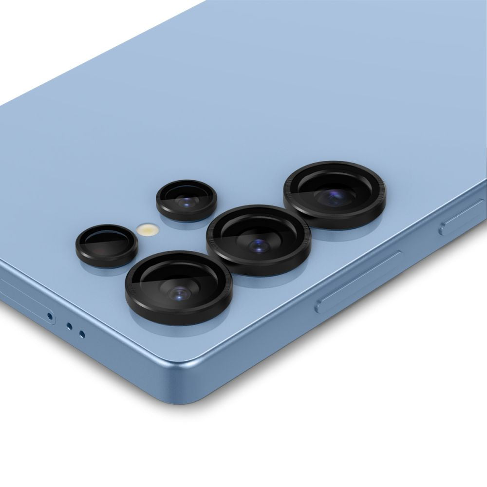 OCHRANNÉ TVRDENÉ SKLO PRE ŠOŠOVKU FOTOAPARÁTU SPIGEN OPTIK PRO HD GLAS.TR ”EZ FIT” CAMERA PROTECTOR 2-PACK GALAXY S25 ULTRA BLACK