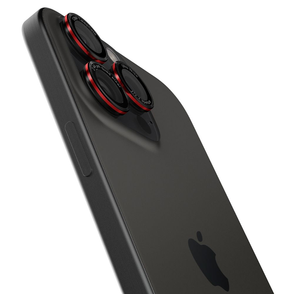 OCHRANNÉ TVRDENÉ SKLO PRE ŠOŠOVKU FOTOAPARÁTU SPIGEN OPTIK PRO L-SERIES GLAS.TR ”EZ FIT” CAMERA PROTECTOR 2-PACK IPHONE 14 PRO / PRO MAX / 15 PRO / PRO MAX / 16 PRO / 16 PRO MAX BLACK