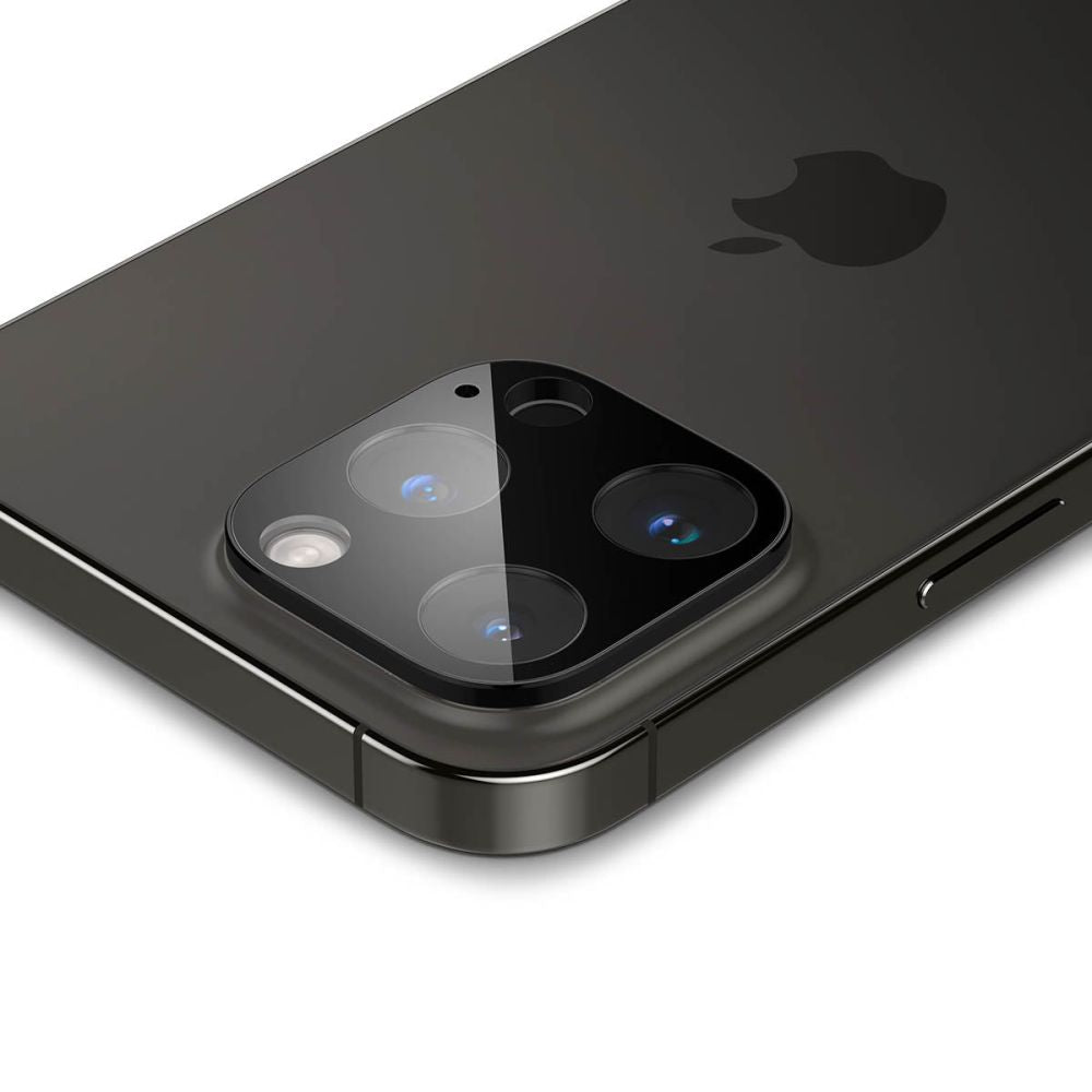 OCHRANA FOTOAPARÁTU  SPIGEN OPTIK.TR CAMERA PROTECTOR 2-PACK IPHONE 14 PRO / 14 PRO MAX BLACK