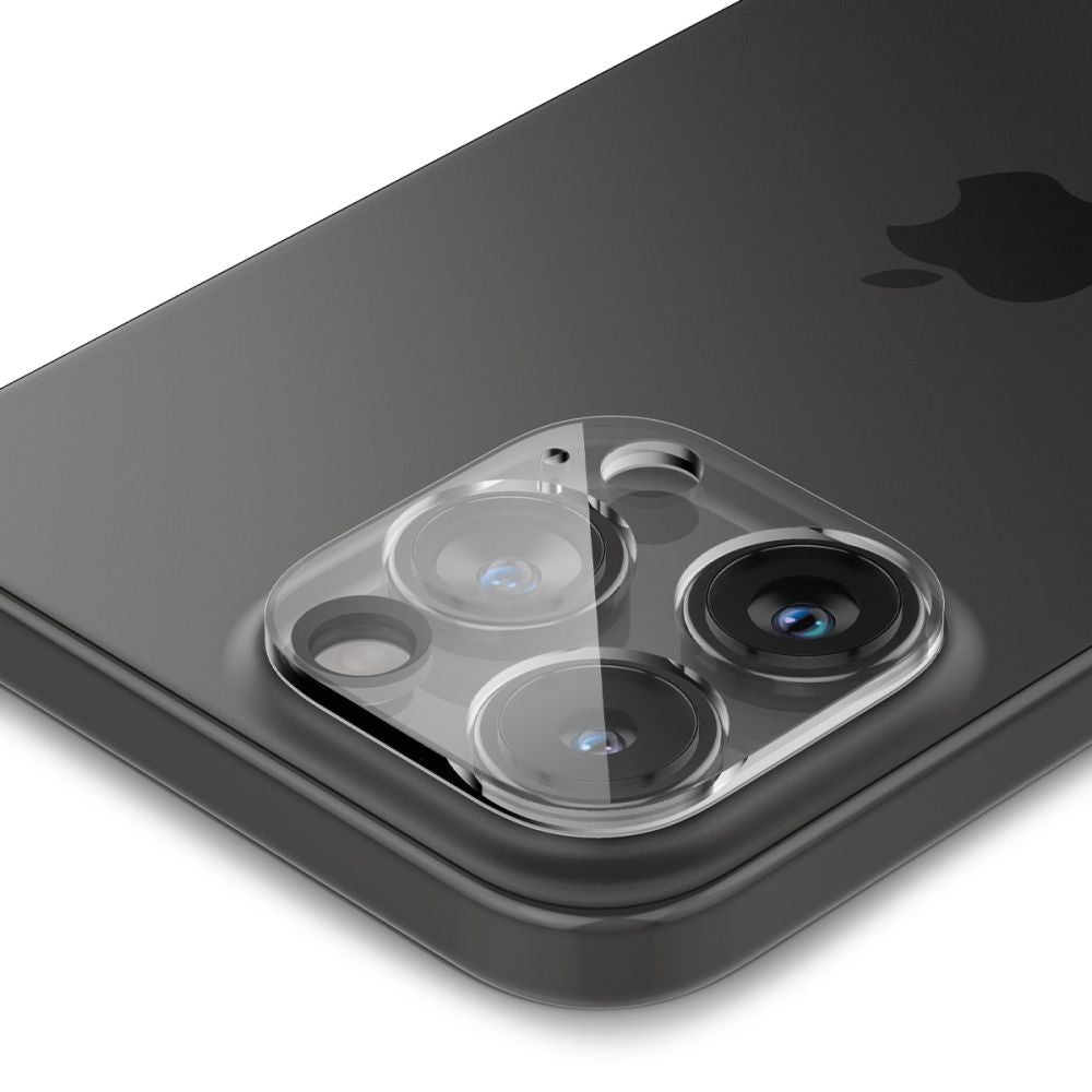 OCHRANA FOTOAPARÁTU SPIGEN OPTIK.TR CAMERA PROTECTOR 2-PACK IPHONE 14 PRO / PRO MAX / 15 PRO / PRO MAX CRYSTAL CLEAR