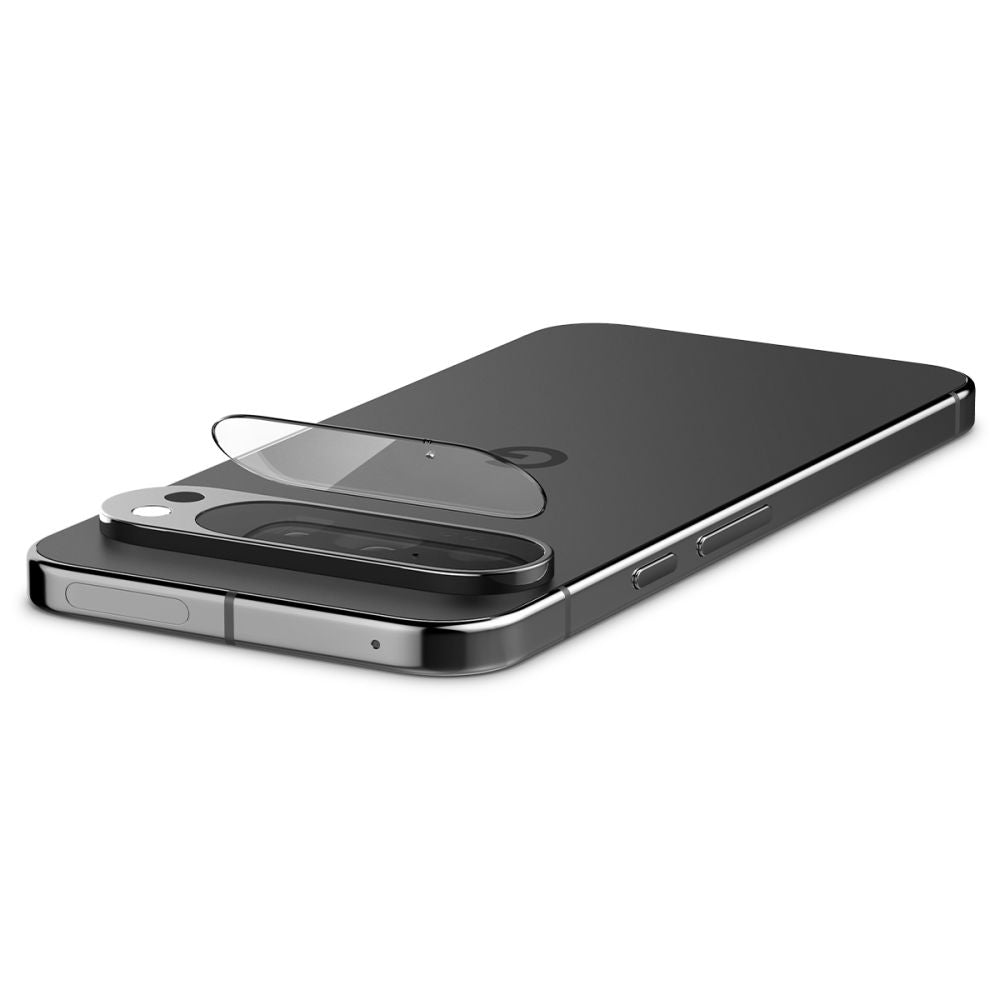 OCHRANNÉ TVRDENÉ SKLO PRE ŠOŠOVKU FOTOAPARÁTU SPIGEN OPTIK.TR ”EZ FIT” CAMERA PROTECTOR 2-PACK GOOGLE PIXEL 9 PRO XL CRYSTAL CLEAR
