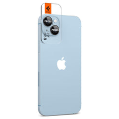 OCHRANA FOTOAPARÁTU SPIGEN OPTIK.TR ”EZ FIT” CAMERA PROTECTOR 2-PACK IPHONE 14 / 14 PLUS BLACK