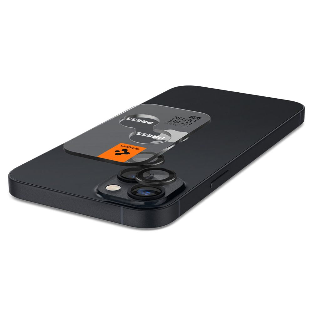OCHRANA FOTOAPARÁTU SPIGEN OPTIK.TR ”EZ FIT” CAMERA PROTECTOR 2-PACK IPHONE 14 / 14 PLUS BLACK