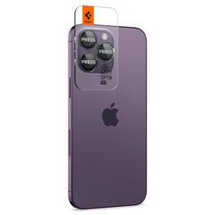 OCHRANA FOTOAPARÁTU SPIGEN OPTIK.TR ”EZ FIT” CAMERA PROTECTOR 2-PACK IPHONE 14 PRO / 14 PRO MAX BLACK