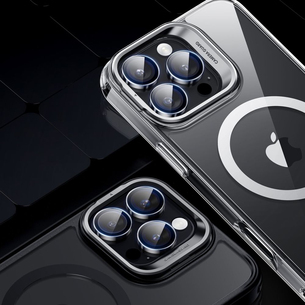 OCHRANNÉ TVRDENÉ SKLO PRE ŠOŠOVKU FOTOAPARÁTU ESR ARMORITE CAMERA PROTECTOR IPHONE 16 PRO / 16 PRO MAX BLACK