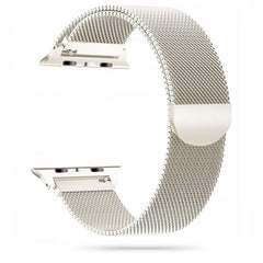 REMIENOK DOOP MILANESEBAND APPLE WATCH 6 / 7 / 8 / 9 / 10 / SE / ULTRA 1 / 2 (44 / 45 / 46 / 49 MM) STARLIGHT
