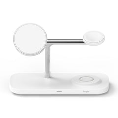 NABÍJACIA STANICA RINGKE 3IN1 QI2 MAGNETIC MAGSAFE WIRELESS CHARGER WHITE