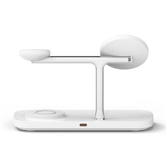 NABÍJACIA STANICA RINGKE 3IN1 QI2 MAGNETIC MAGSAFE WIRELESS CHARGER WHITE