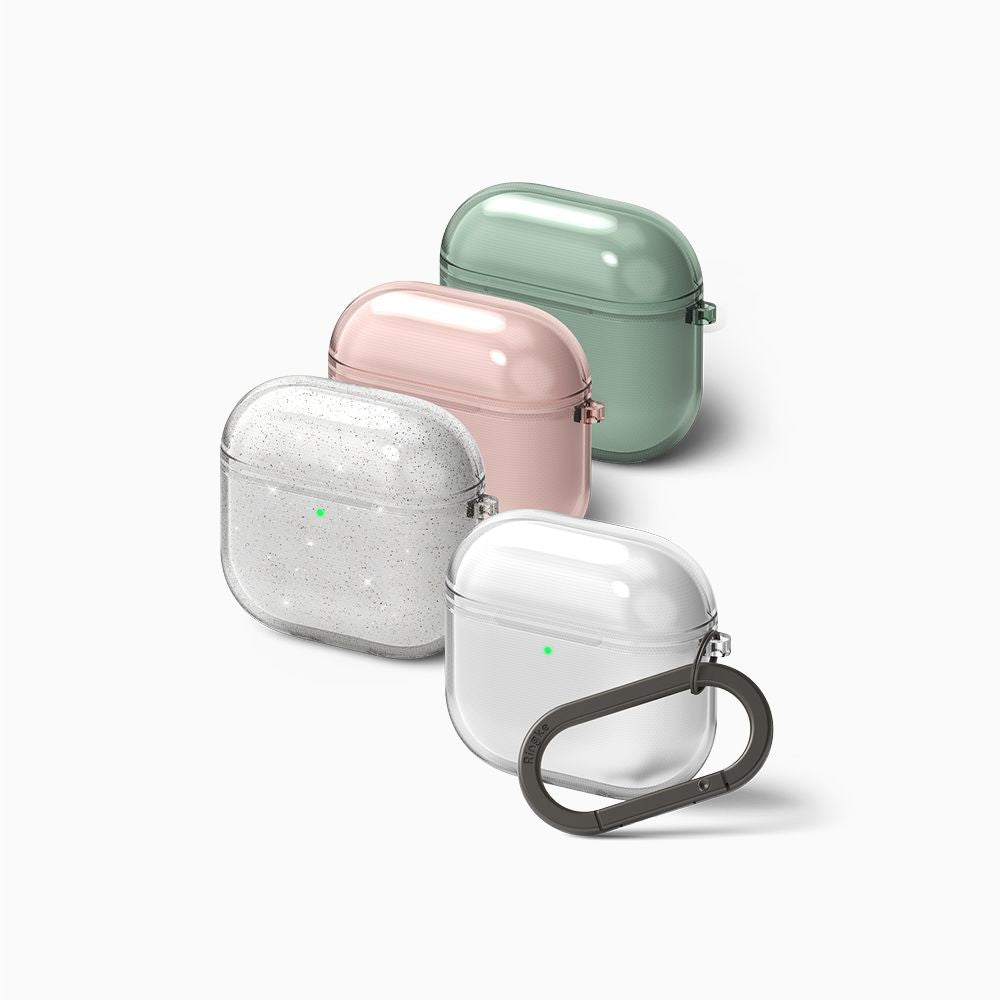 PUZDRO RINGKE AIR APPLE AIRPODS 4 GLITTER CLEAR