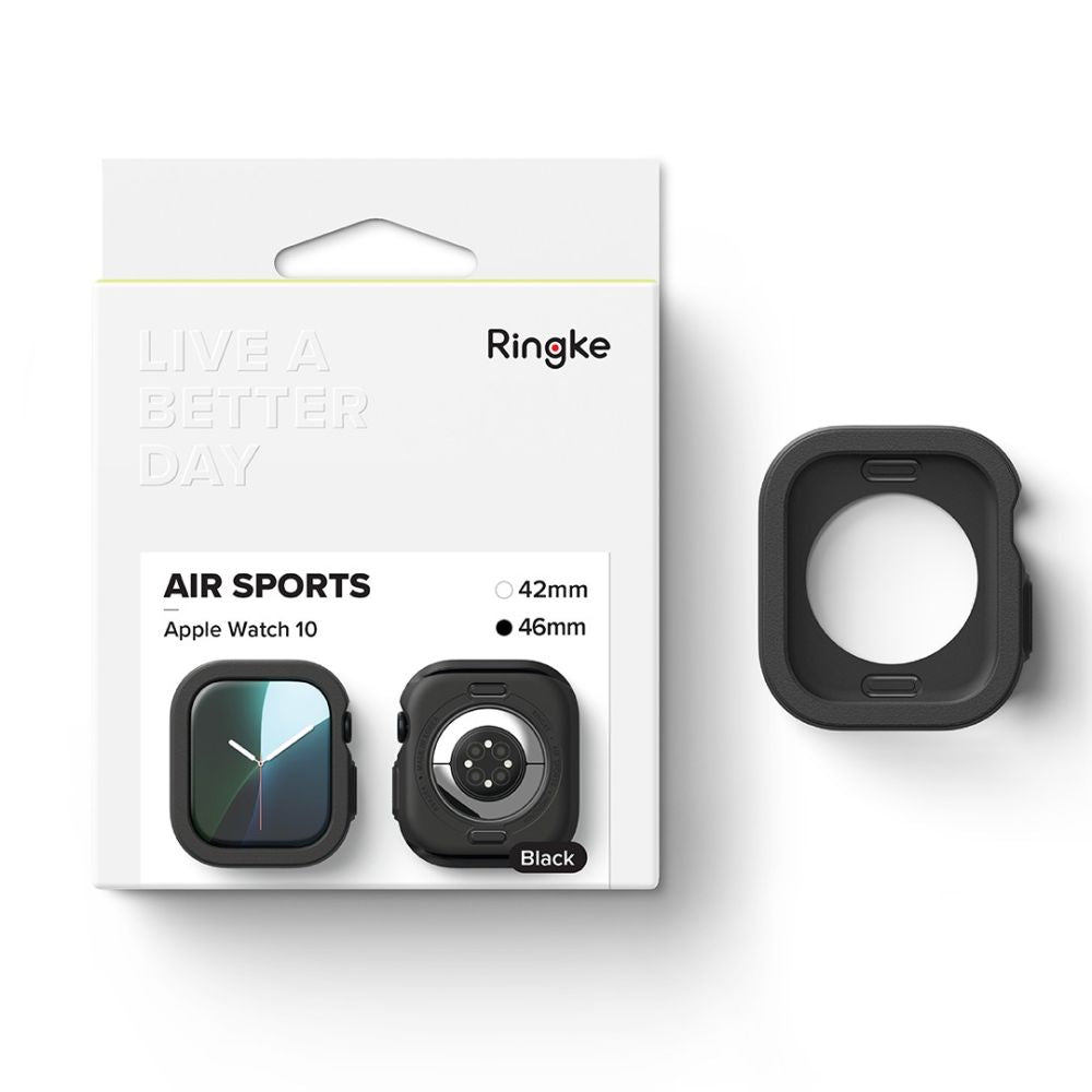 PUZDRO RINGKE AIR APPLE WATCH 10 (46 MM) BLACK