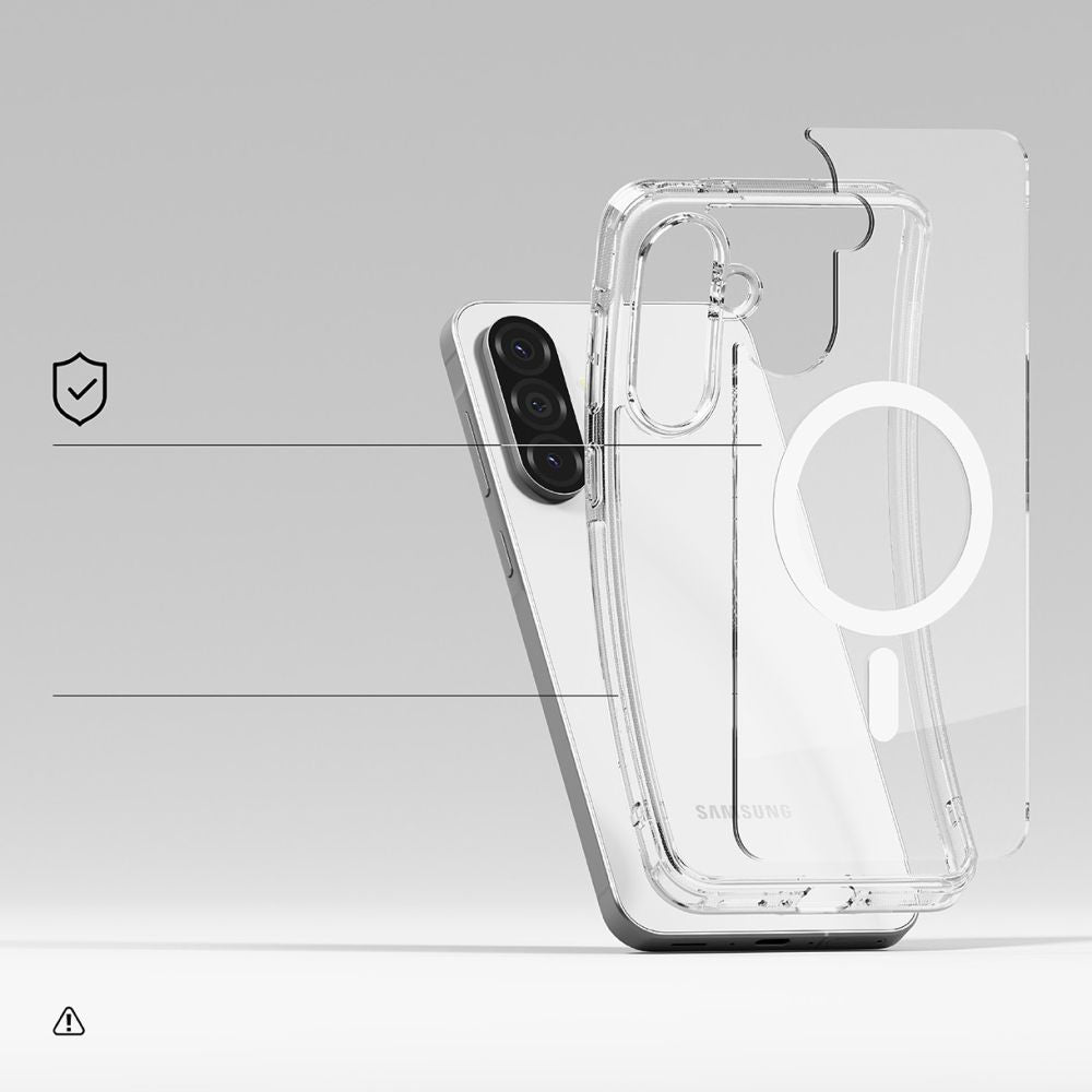 KRYT RINGKE FUSION MAGNETIC MAGSAFE GALAXY A36 / A56 5G CLEAR