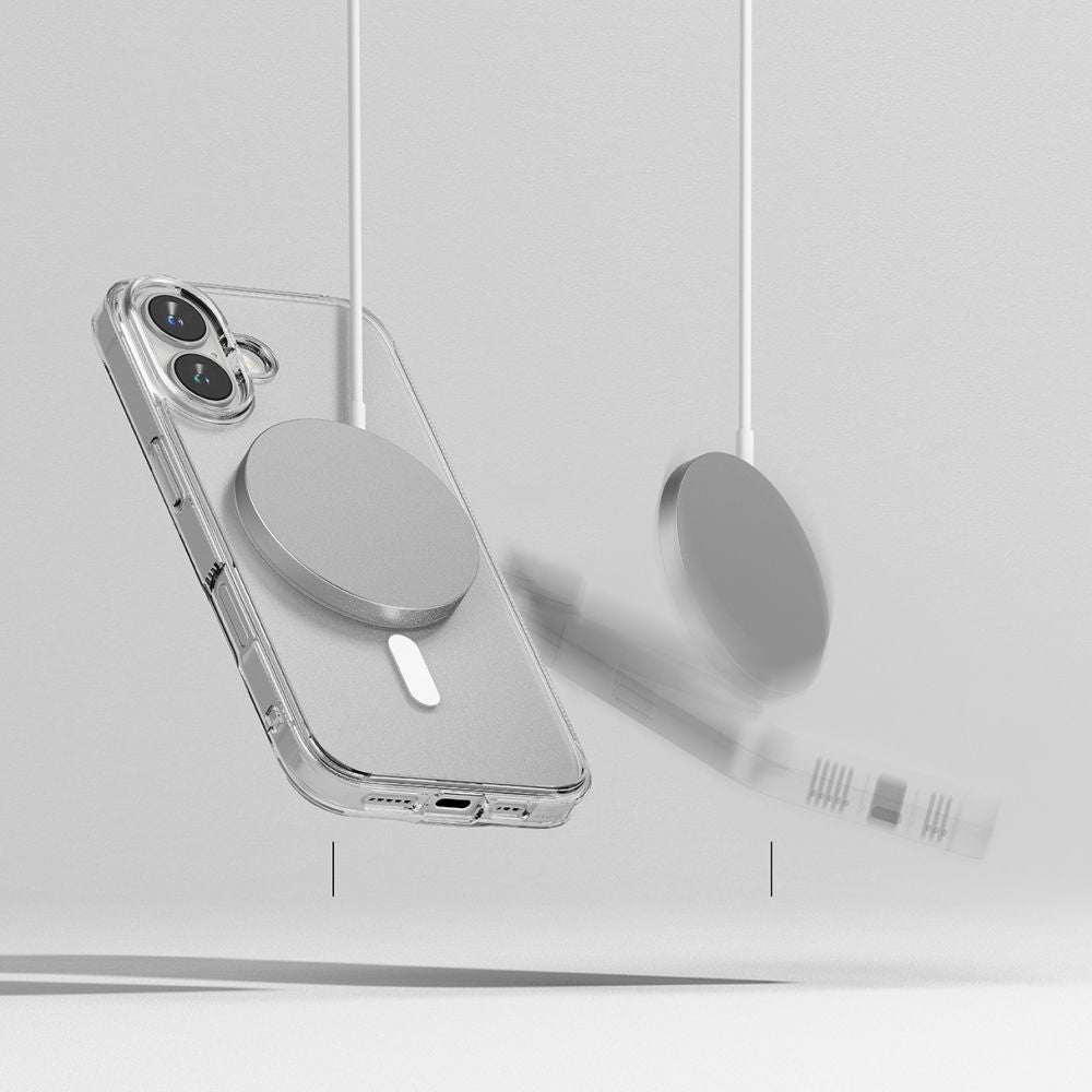 KRYT RINGKE FUSION MAGNETIC MAGSAFE IPHONE 16 MATTE CLEAR