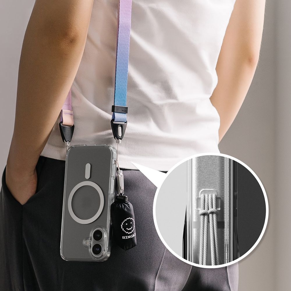 KRYT RINGKE FUSION MAGNETIC MAGSAFE IPHONE 16 MATTE CLEAR