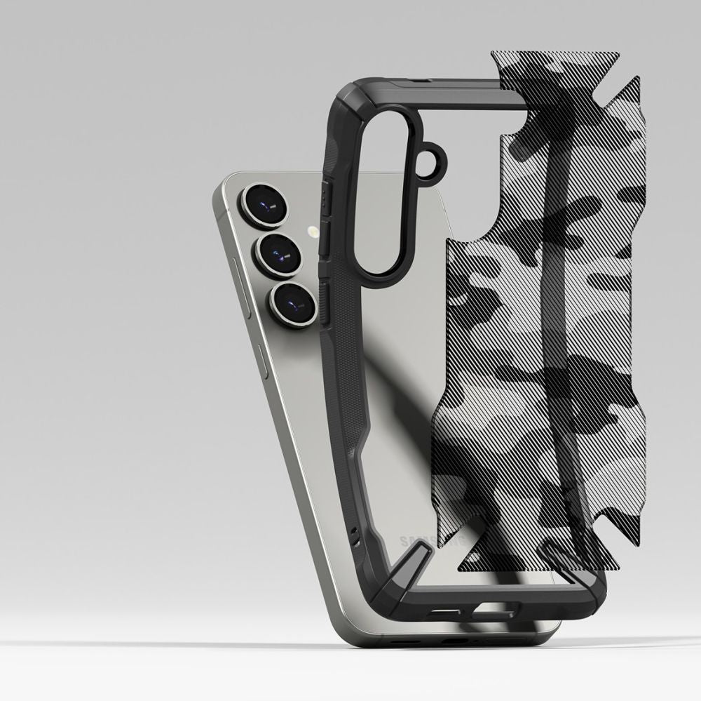 KRYT RINGKE FUSION X GALAXY S25+ PLUS CAMO BLACK