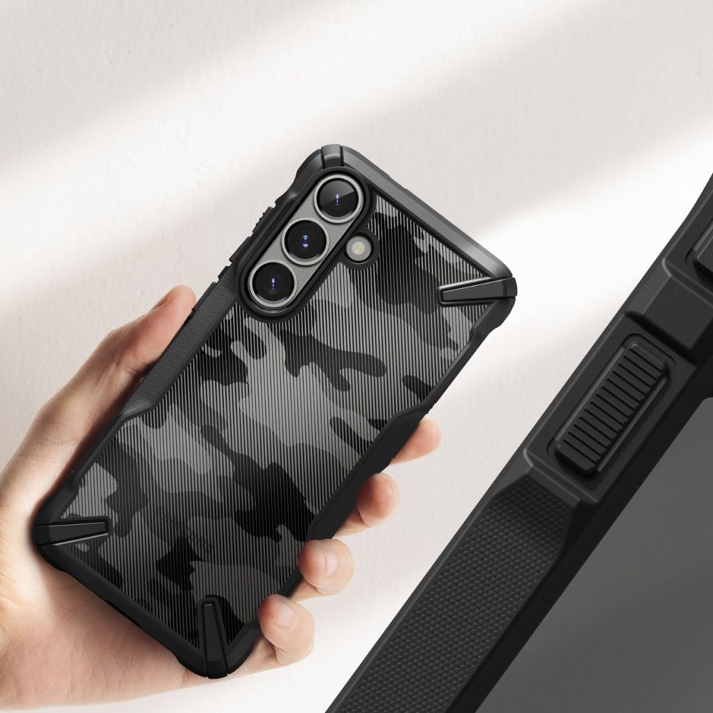 KRYT RINGKE FUSION X GALAXY S25+ PLUS CAMO BLACK