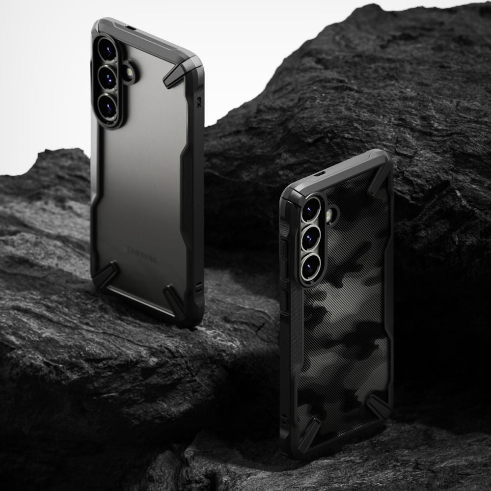 KRYT RINGKE FUSION X GALAXY S25+ PLUS CAMO BLACK