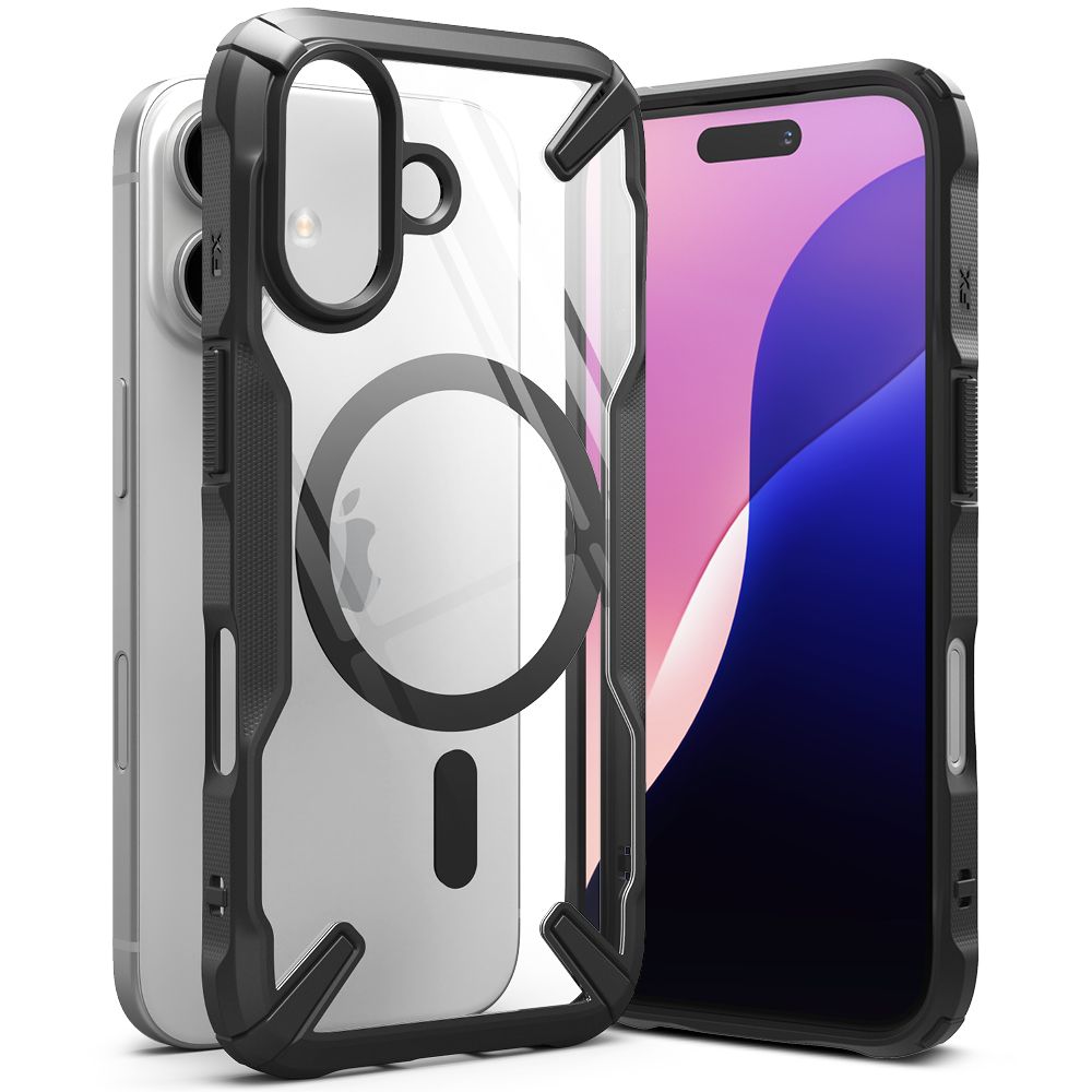KRYT RINGKE FUSION X MAGNETIC MAGSAFE IPHONE 16 BLACK