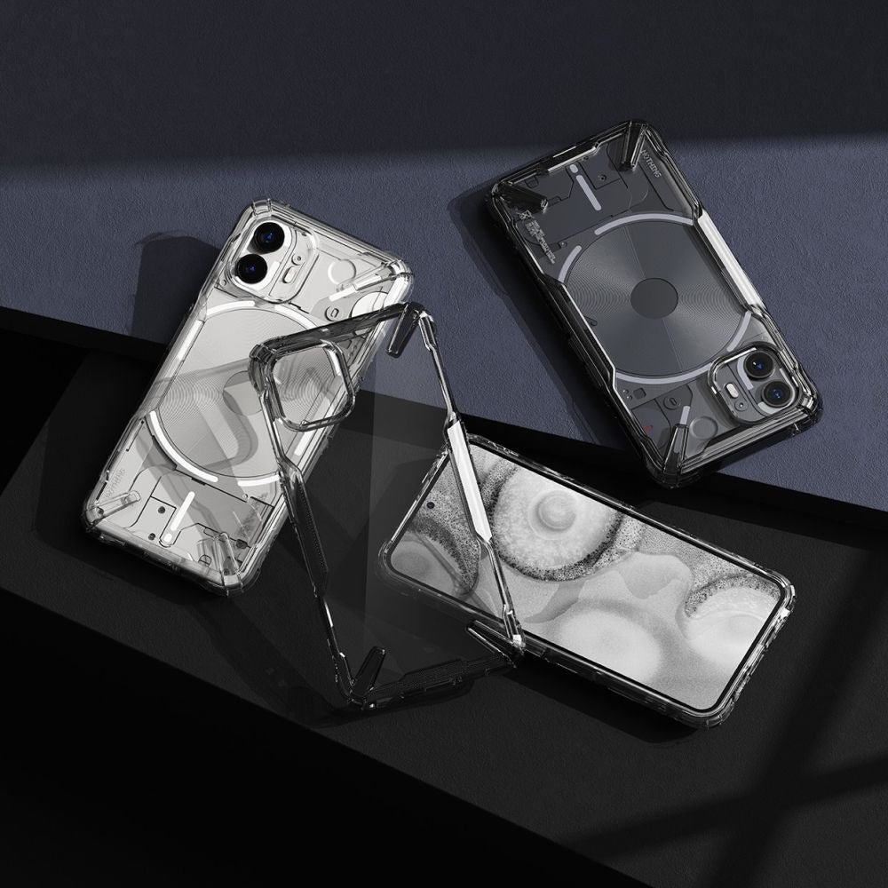 KRYT  RINGKE FUSION X NOTHING PHONE 2 SMOKE BLACK