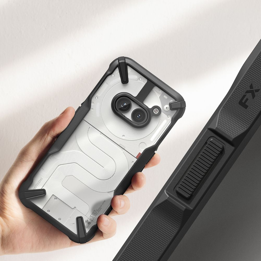 KRYT RINGKE FUSION X NOTHING PHONE  2A / 2A PLUS BLACK