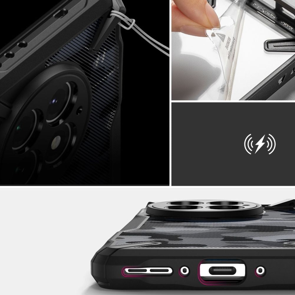 KRYT RINGKE FUSION X ONEPLUS 13 CAMO BLACK
