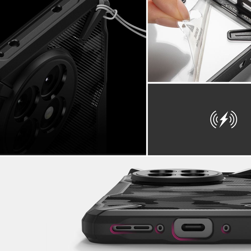 KRYT RINGKE FUSION X ONEPLUS 13R CAMO BLACK