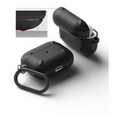 PUZDRO  RINGKE ONYX APPLE AIRPODS PRO 1 / 2 BLACK