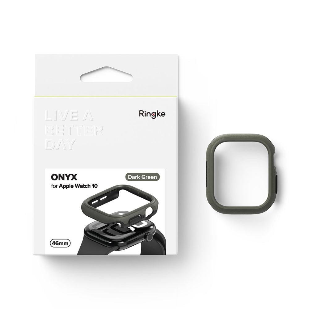 PUZDRO RINGKE ONYX APPLE WATCH 10 (46 MM) DARK GREEN