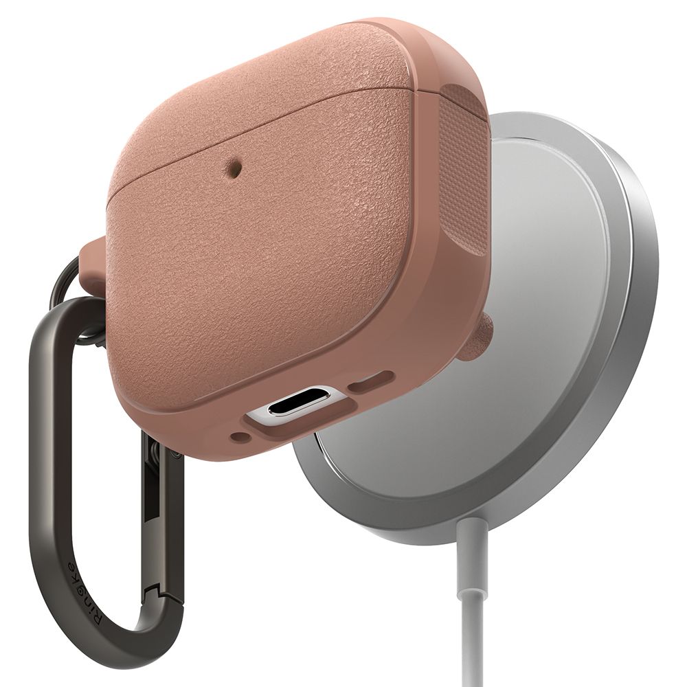 PUZDRO RINGKE ONYX MAGNETIC MAGSAFE APPLE AIRPODS 4 CONSTANT CORAL
