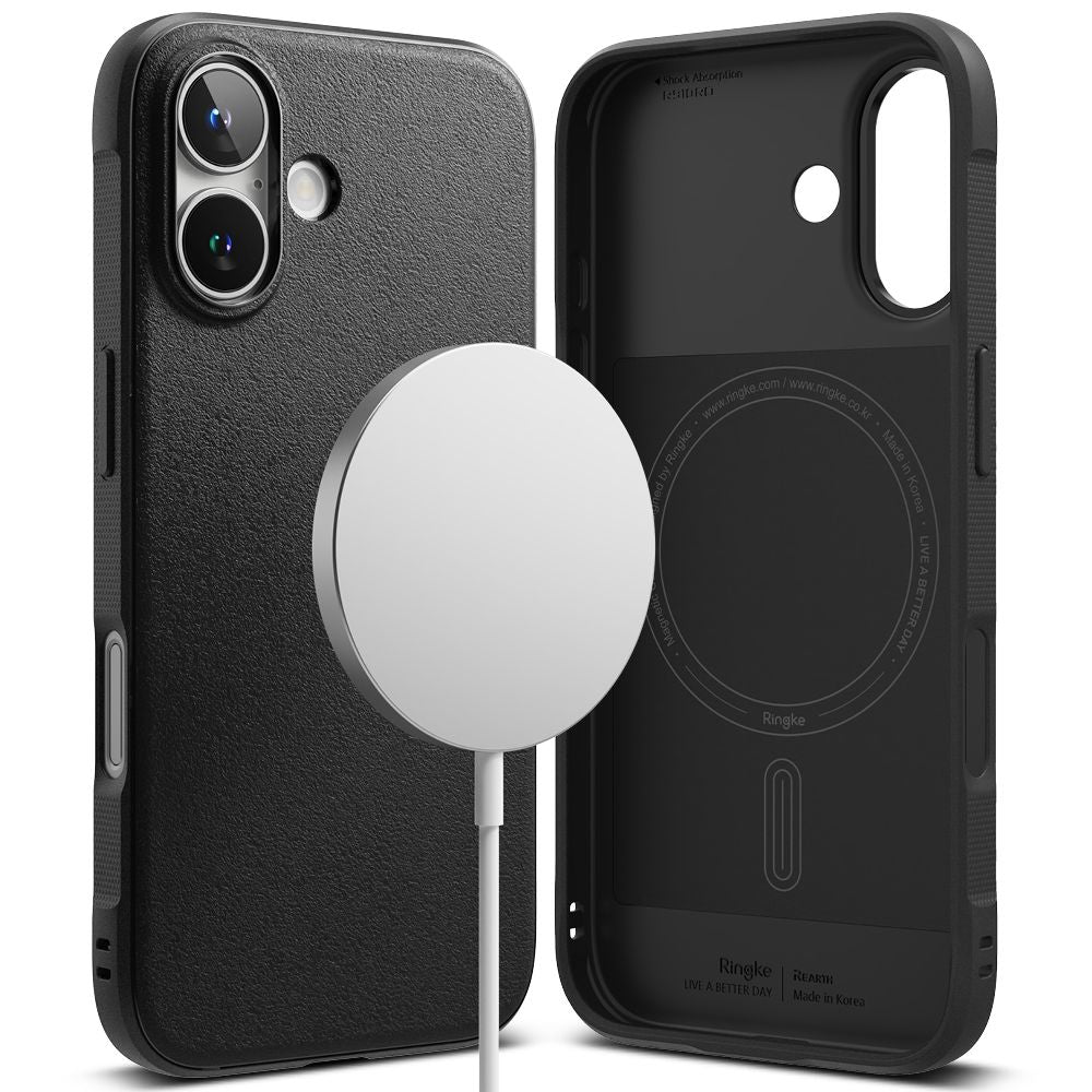 KRYT RINGKE ONYX MAGNETIC MAGSAFE IPHONE 16 BLACK