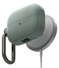 PUZDRO NA  SAMSUNG GALAXY BUDS 3 / 3 PRO RINGKE ONYX MAGNETIC MAGSAFE SAGE GREEN
