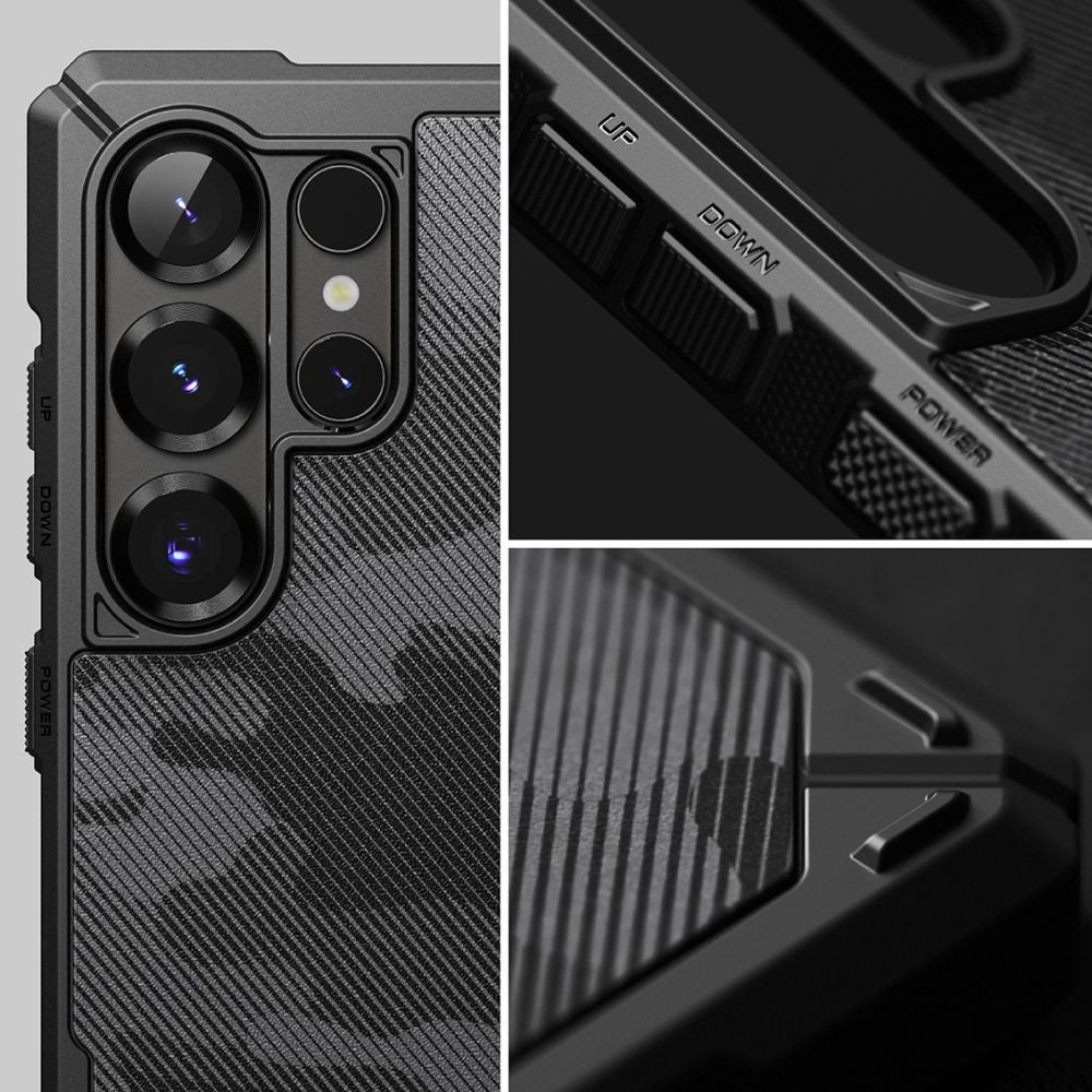 KRYT RINGKE RUGGED GEAR GALAXY S25 ULTRA CAMO BLACK