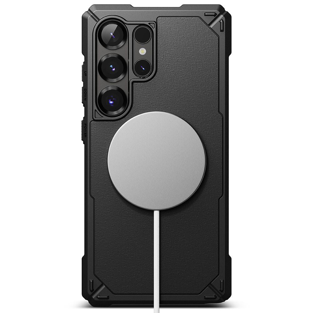 KRYT RINGKE RUGGED GEAR MAGNETIC MAGSAFE GALAXY S25 ULTRA BLACK