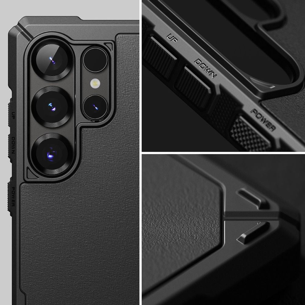 KRYT RINGKE RUGGED GEAR MAGNETIC MAGSAFE GALAXY S25 ULTRA BLACK