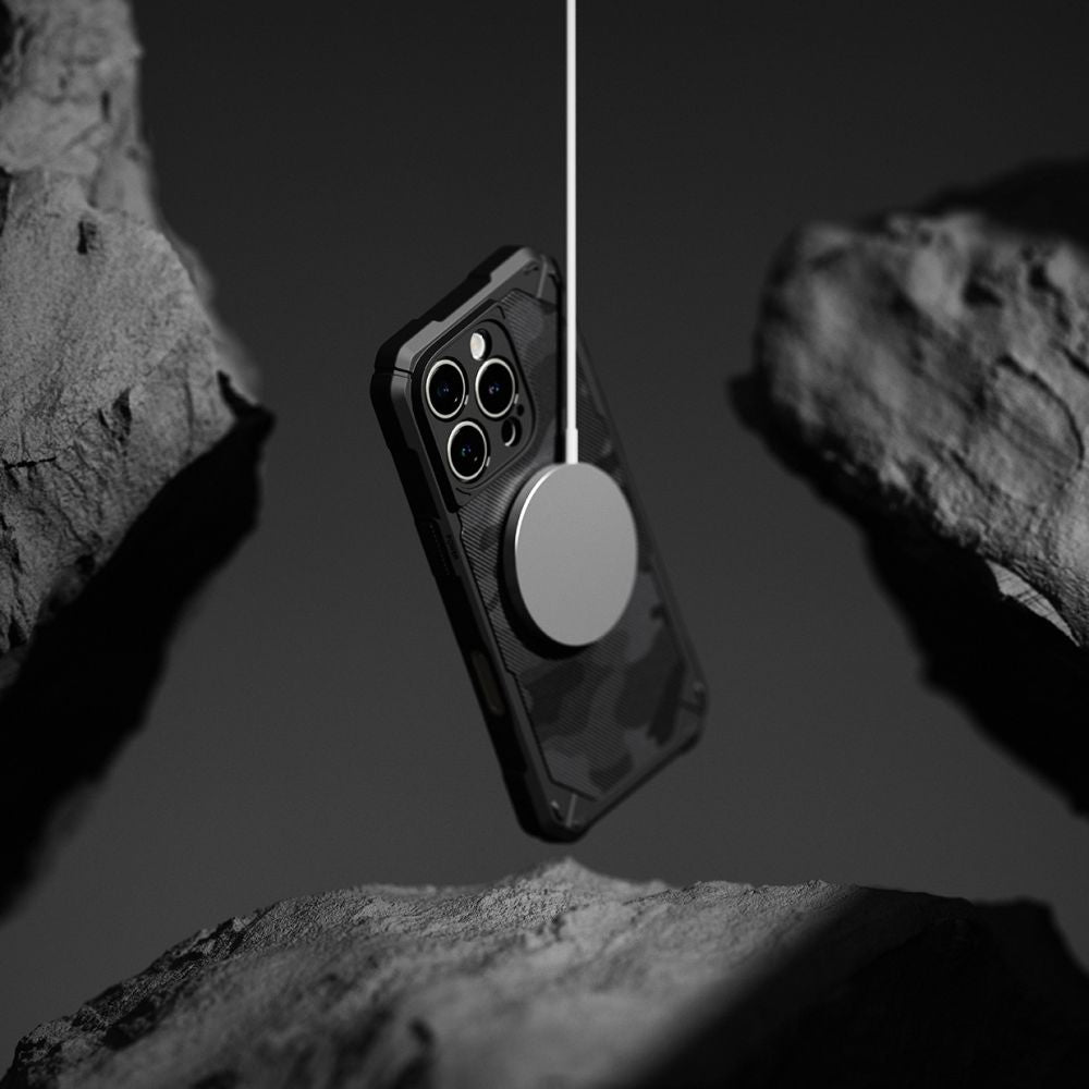 KRYT RINGKE RUGGED GEAR MAGNETIC MAGSAFE IPHONE 16 PRO CAMO BLACK