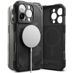 KRYT RINGKE RUGGED GEAR MAGNETIC MAGSAFE IPHONE 16 PRO CAMO BLACK