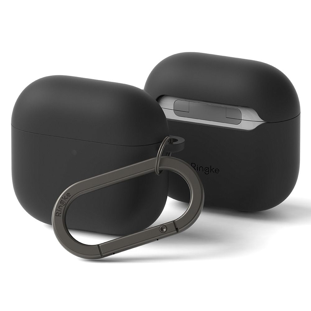 PUZDRO RINGKE SILICONE APPLE AIRPODS 4 BLACK