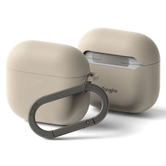 PUZDRO RINGKE SILICONE APPLE AIRPODS 4 STONE