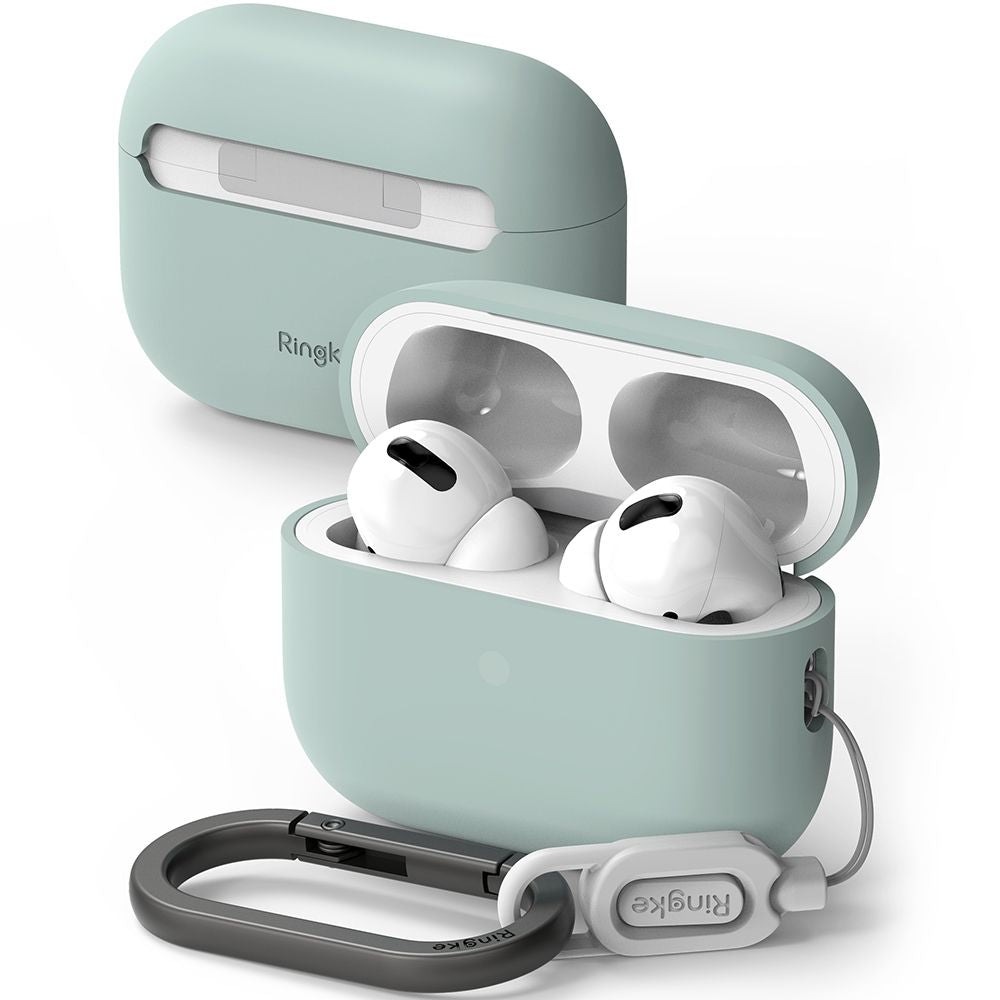 PUZDRO  RINGKE SILICONE APPLE AIRPODS PRO 1 / 2 SEAFOAM