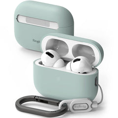 PUZDRO  RINGKE SILICONE APPLE AIRPODS PRO 1 / 2 SEAFOAM