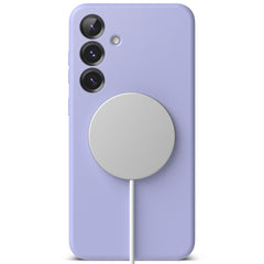 KRYT RINGKE SILICONE MAGNETIC MAGSAFE GALAXY S25+ PLUS LAVENDER