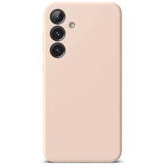 KRYT RINGKE SILICONE MAGNETIC MAGSAFE GALAXY S25+ PLUS PINK SAND
