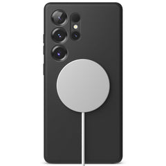 KRYT RINGKE SILICONE MAGNETIC MAGSAFE GALAXY S25 ULTRA BLACK