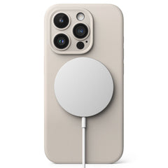 KRYT RINGKE SILICONE MAGNETIC MAGSAFE IPHONE 15 PRO STONE
