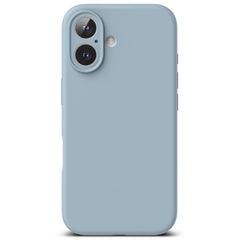 KRYT NA IPHONE 16 RINGKE SILICONE MAGNETIC MAGSAFE BLUE