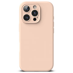 KRYT NA  IPHONE 16 PRO MAX RINGKE SILICONE MAGNETIC MAGSAFE PINK SAND