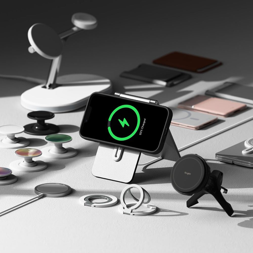 KRYT RINGKE SILICONE MAGNETIC MAGSAFE IPHONE 16E BLACK